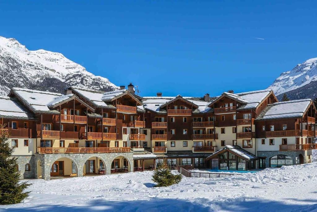 Residences De Luxe Les Alpages Val Cenis - 4 Pers Lanslebourg-Mont-Cenis Dış mekan fotoğraf